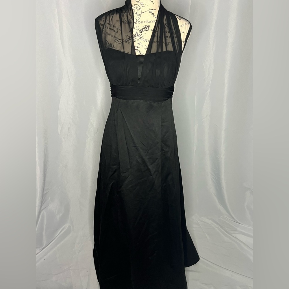 David’s Bridal Bridesmaids dress with tulle top